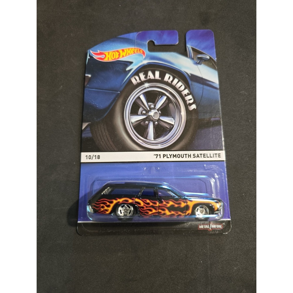 Hot Wheels real riders 10 of 18 71 plymouth satellite